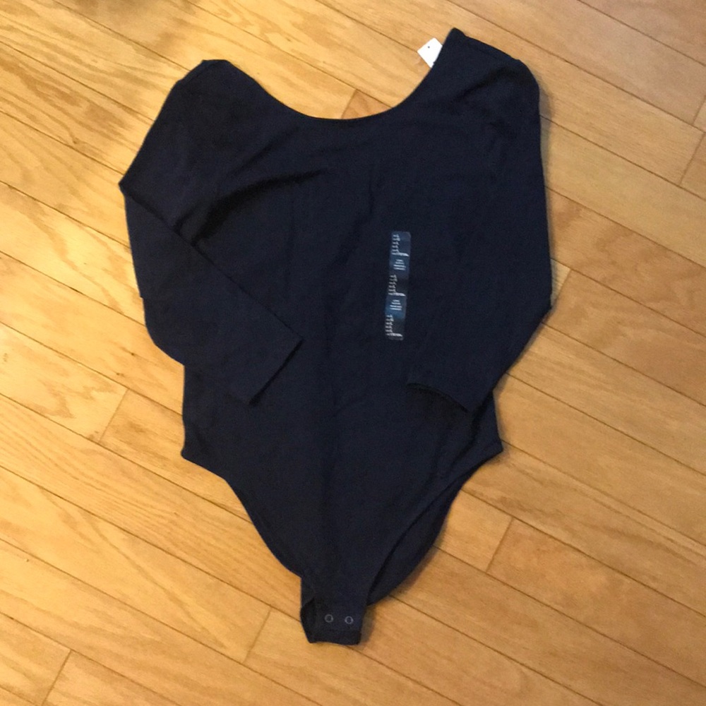 Gap Long Sleeve Blue Bodysuit NWT